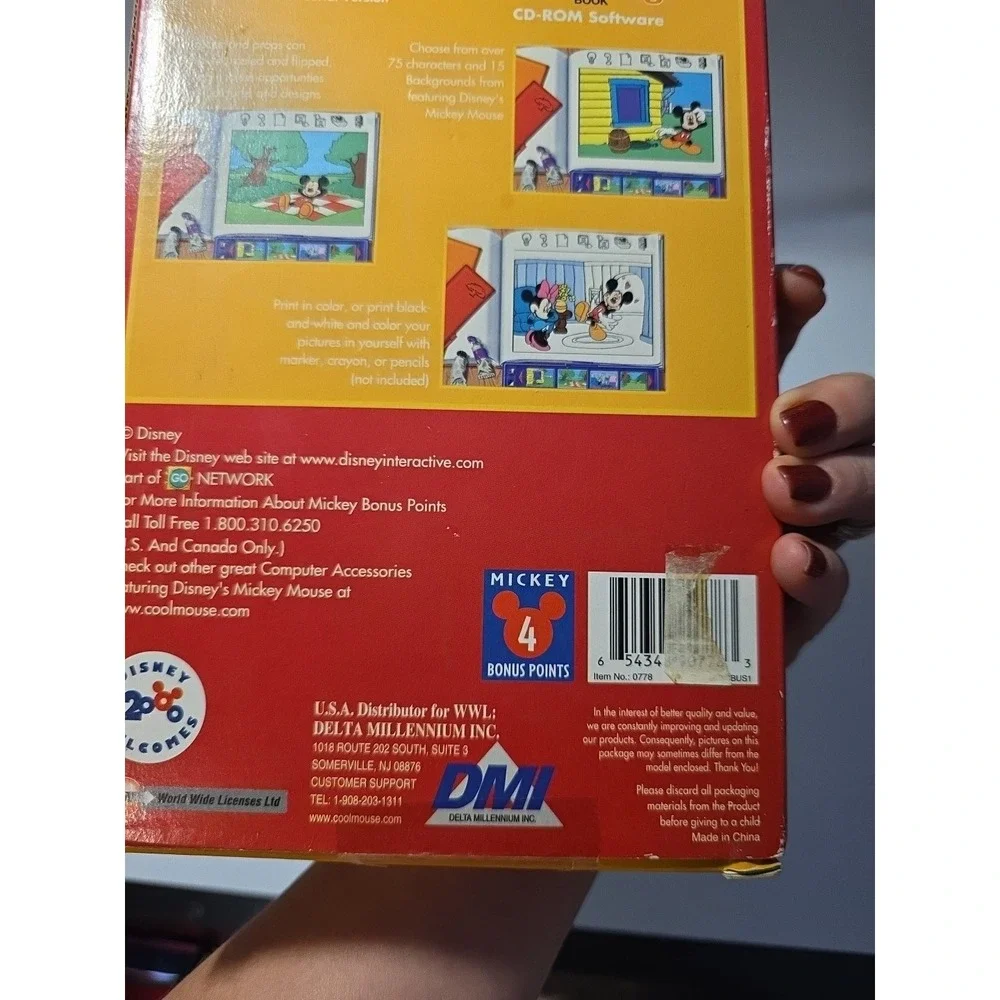 Mickey Mouse Cool Stuff For Computers Cool CD and‎ Mouse New